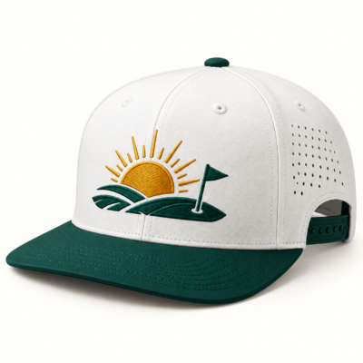 Signature Snapback Golf Cap